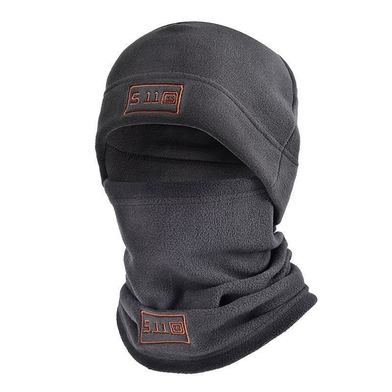 Fleece-Kapuzenschal-Set