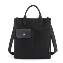 Laden Sie das Bild in den Galerie-Viewer, Damen Denim-Segeltuch-Tasche mit großer Kapazität