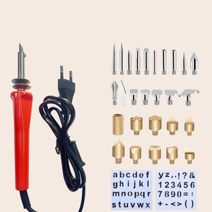 Holzplatte Branding elektrische Branding Stift dann Set