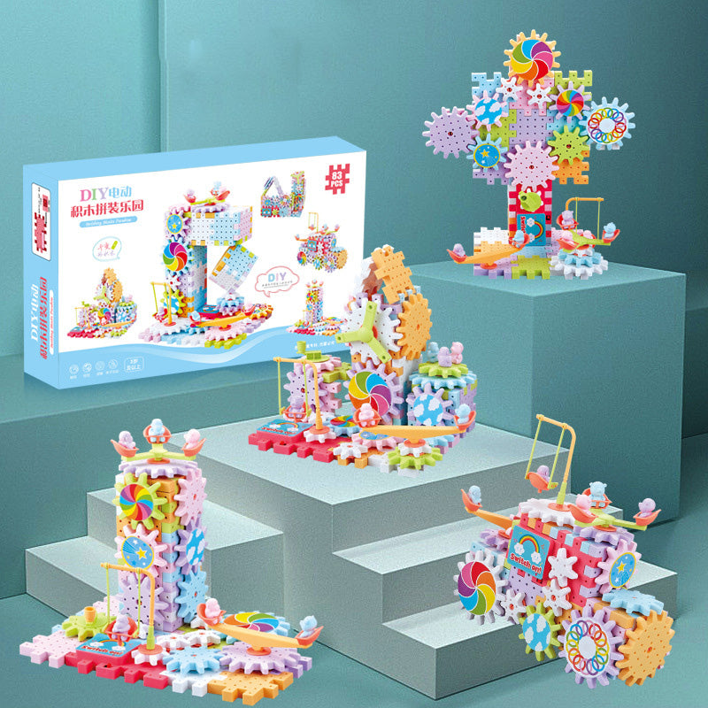 Verschiedene elektrische Bausteine für Kinder