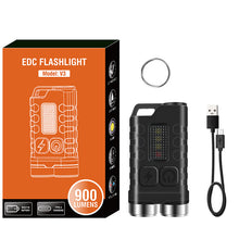 Laden Sie das Bild in den Galerie-Viewer, Magnetische Mini-Schlüsselanhänger-Taschenlampe