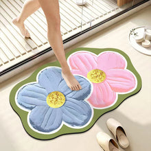 Laden Sie das Bild in den Galerie-Viewer, 3D-Blumen-Fußmatte