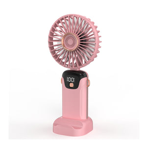Tragbarer Ventilator mit Digitalanzeige