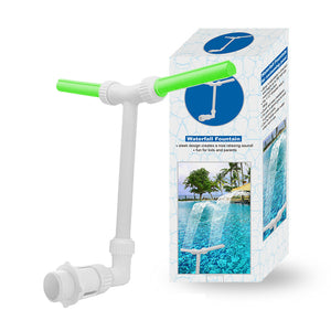 Doppelkopf-Schwimmbad-Standbrunnen