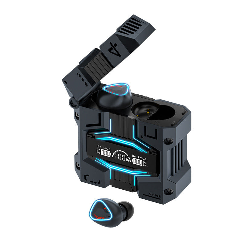 Drahtloses Bluetooth-Headset im Sci-Fi-Stil