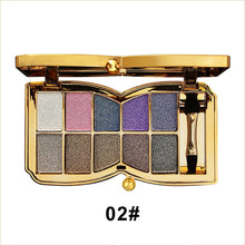 Laden Sie das Bild in den Galerie-Viewer, 10-farbige Glitzer-Lidschatten-Palette
