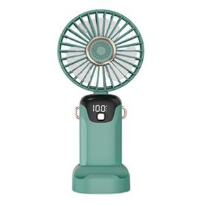 Tragbarer Ventilator mit Digitalanzeige