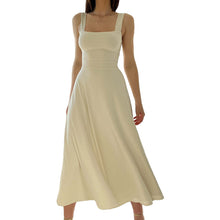 Laden Sie das Bild in den Galerie-Viewer, Neues Midikleid mit dicken Trägern für Damen