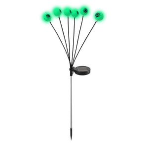 Gruselige Augäpfel, schwankende Glühwürmchenlichter