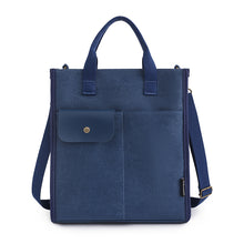 Laden Sie das Bild in den Galerie-Viewer, Damen Denim-Segeltuch-Tasche mit großer Kapazität