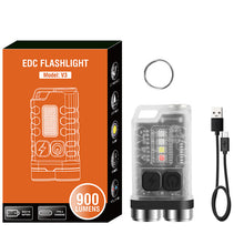 Laden Sie das Bild in den Galerie-Viewer, Magnetische Mini-Schlüsselanhänger-Taschenlampe