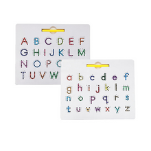 Laden Sie das Bild in den Galerie-Viewer, 2-in-1 doppelseitige magnetische Alphabet-Edition
