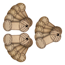 Laden Sie das Bild in den Galerie-Viewer, Weihnachten Blanko-Garnstifte