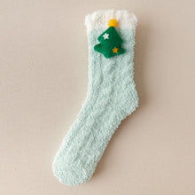 Laden Sie das Bild in den Galerie-Viewer, Flauschige Weihnachtssocken
