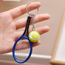 Laden Sie das Bild in den Galerie-Viewer, Mini-Tennisschläger Schlüsselanhänger