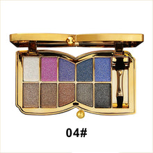 Laden Sie das Bild in den Galerie-Viewer, 10-farbige Glitzer-Lidschatten-Palette