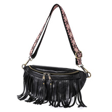 Laden Sie das Bild in den Galerie-Viewer, Vintage Crossbody Tasche mit Quaste