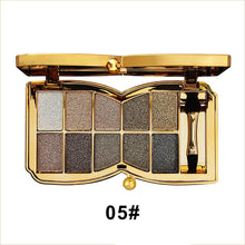 Laden Sie das Bild in den Galerie-Viewer, 10-farbige Glitzer-Lidschatten-Palette