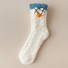 Laden Sie das Bild in den Galerie-Viewer, Flauschige Weihnachtssocken