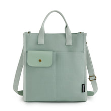 Laden Sie das Bild in den Galerie-Viewer, Damen Denim-Segeltuch-Tasche mit großer Kapazität