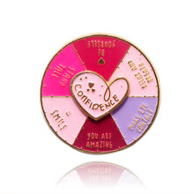 Laden Sie das Bild in den Galerie-Viewer, Kreative drehbare Roulette-Brosche