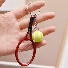 Laden Sie das Bild in den Galerie-Viewer, Mini-Tennisschläger Schlüsselanhänger