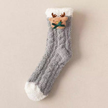 Laden Sie das Bild in den Galerie-Viewer, Flauschige Weihnachtssocken