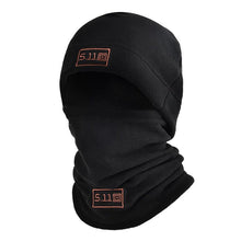 Laden Sie das Bild in den Galerie-Viewer, Fleece-Kapuzenschal-Set