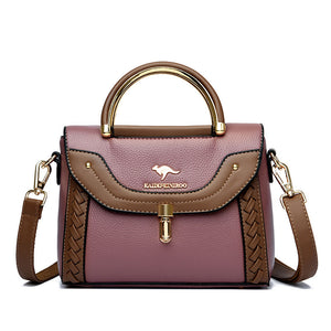 Damen Umhängetasche Handtasche mit Verschluß