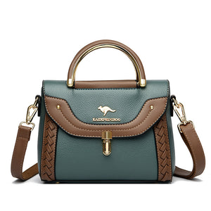 Damen Umhängetasche Handtasche mit Verschluß