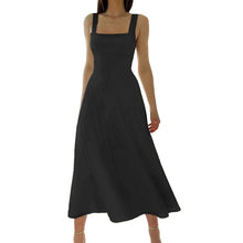 Laden Sie das Bild in den Galerie-Viewer, Neues Midikleid mit dicken Trägern für Damen
