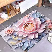 Laden Sie das Bild in den Galerie-Viewer, 3D-Blumen-Fußmatte