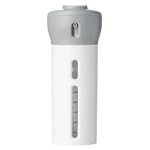 4-in-1-Flasche mit tragbarem Hautpflegespender