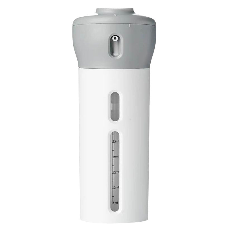 4-in-1-Flasche mit tragbarem Hautpflegespender