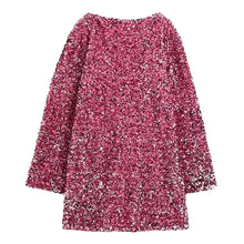 Laden Sie das Bild in den Galerie-Viewer, Kurzes Kleid mit Pailletten