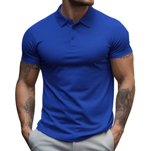 Einfarbiges Herren-T-Shirt