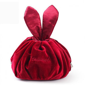 Kosmetiktasche mit Hasenohren