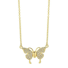 Laden Sie das Bild in den Galerie-Viewer, Magnetische Schmetterling Patchwork-Halskette
