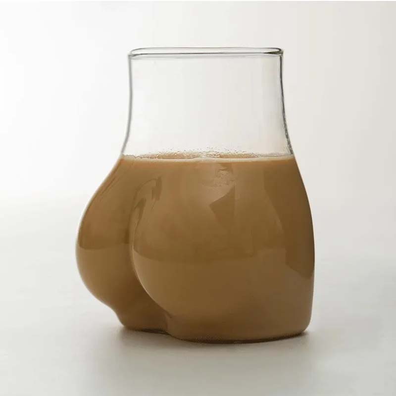 Lustige Sexy Hintern Glastasse