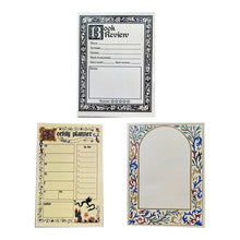 Laden Sie das Bild in den Galerie-Viewer, Briefpapier der mittelalterlichen Notizblock-Serie