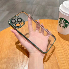 Laden Sie das Bild in den Galerie-Viewer, Glitzernde ultradünne sturzsichere iPhone-Hülle