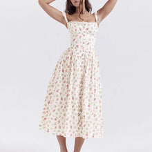 Laden Sie das Bild in den Galerie-Viewer, Rückenfreies schmales Strapskleid