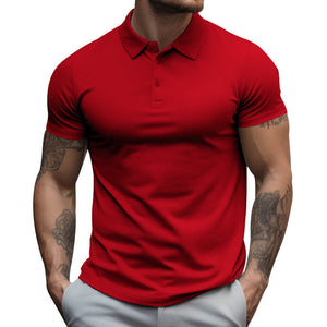 Einfarbiges Herren-T-Shirt