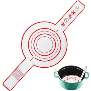 Speziell ausgewähltes Platin-Silikon - Backmatte für Dutch Oven