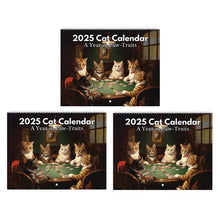 Laden Sie das Bild in den Galerie-Viewer, Ikonische Katzenkunst 2025 Kalender