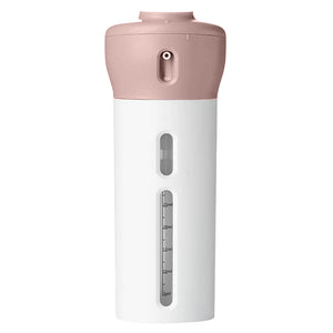 4-in-1-Flasche mit tragbarem Hautpflegespender