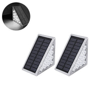 Laden Sie das Bild in den Galerie-Viewer, LED-Solar-Stufenlichter Wasserdichtes Treppenlicht für draußen