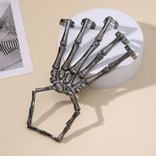 Laden Sie das Bild in den Galerie-Viewer, Totenkopf-Knochen-Ring-Armband