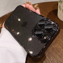 Laden Sie das Bild in den Galerie-Viewer, Glitzernde ultradünne sturzsichere iPhone-Hülle