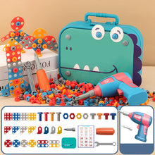 Laden Sie das Bild in den Galerie-Viewer, Elektrischer Schraubenwerkzeugkasten für Kinderspielzeug